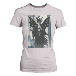 Mothman Sandman T Shirt For Women Gothic Horror Fan Gift TS12 Ice Gray Print Your Wear