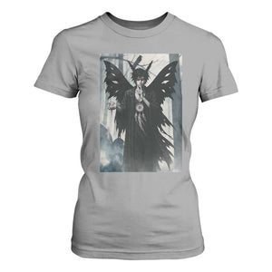 Mothman Sandman T Shirt For Women Gothic Horror Fan Gift TS12 Sport Gray Print Your Wear
