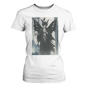 Mothman Sandman T Shirt For Women Gothic Horror Fan Gift TS12 White Print Your Wear