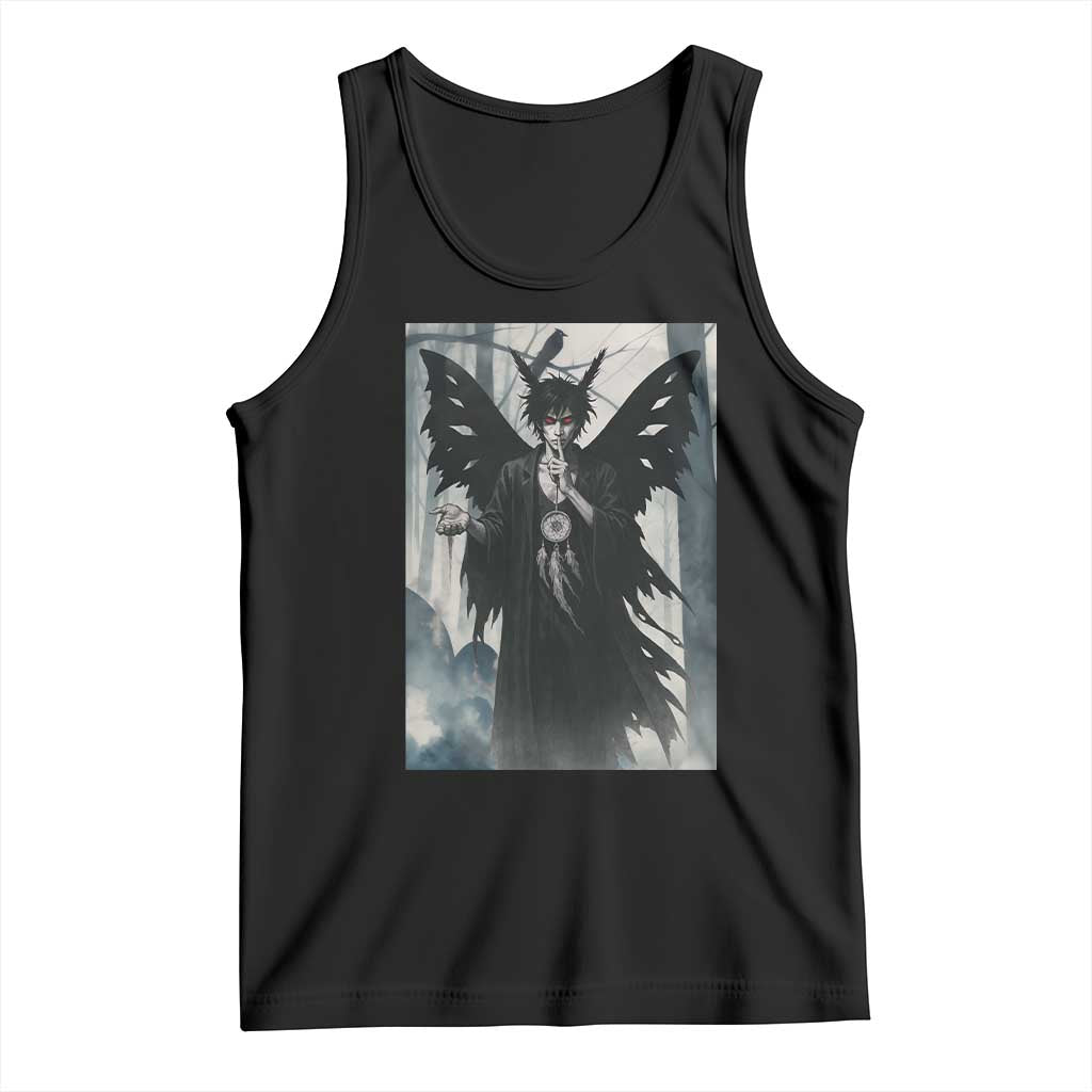 Mothman Sandman Tank Top Gothic Horror Fan Gift TS12 Black Print Your Wear