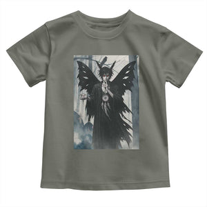 Mothman Sandman Toddler T Shirt Gothic Horror Fan Gift TS12 Military Green Print Your Wear