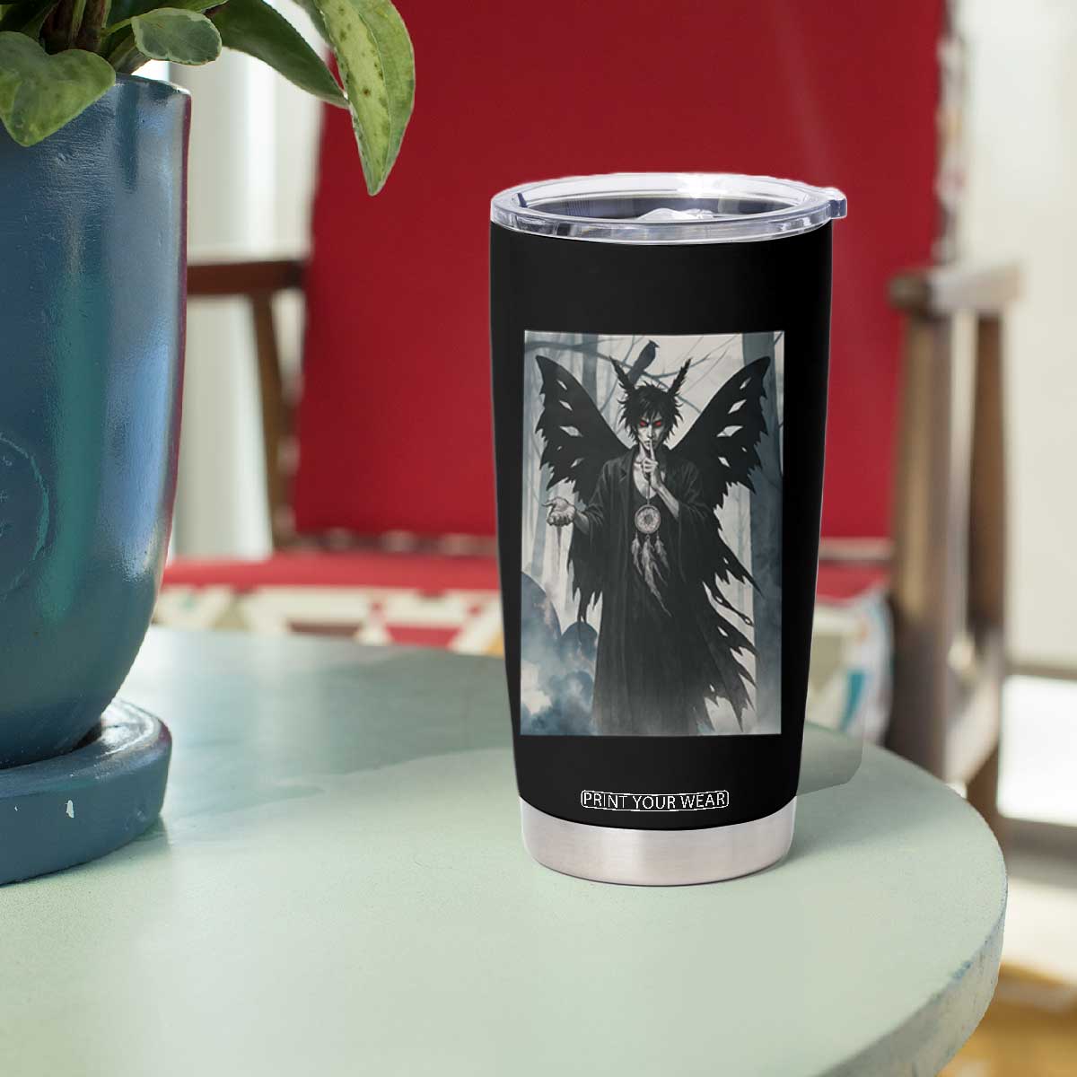 Mothman Sandman Tumbler Cup Gothic Horror Fan Gift TS12 Print Your Wear