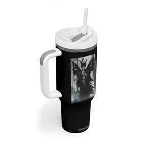Mothman Sandman Tumbler With Handle Gothic Horror Fan Gift TS12 Print Your Wear