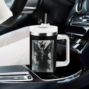 Mothman Sandman Tumbler With Handle Gothic Horror Fan Gift TS12 Print Your Wear