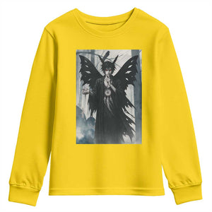 Mothman Sandman Youth Sweatshirt Gothic Horror Fan Gift TS12 Daisy Print Your Wear