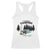 Mothman Racerback Tank Top Id Rather Be Camping Funny Cryptid Gift TS12 White Print Your Wear