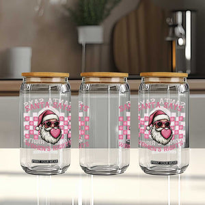 Funny Feminist Activist Christmas Glass Can Santa Says Womens Rights TS12 Print Your Wear