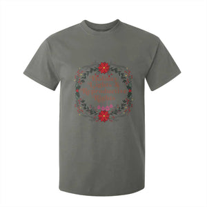Holiday Lights And Reproductive Rights T Shirt For Kid Funny Feminist Christmas Gift TS12 Military Green Print Your Wear