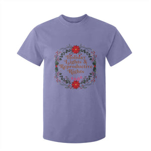 Holiday Lights And Reproductive Rights T Shirt For Kid Funny Feminist Christmas Gift TS12 Violet Print Your Wear