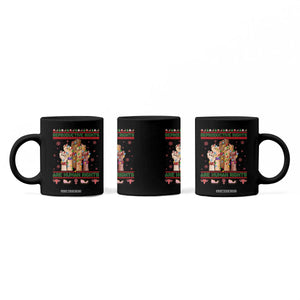 Ugly Christmas Feminist Raccoon Gift Coffee Mug Reproductive Rights Are Human Rights TS12 Print Your Wear