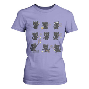 Funny Tennis Game Day Cat T Shirt For Women Tennis Player Gift TS12 Violet Print Your Wear