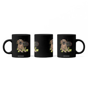 Funny Labrador Dog Playing Tennis Ball Coffee Mug Pet Lover Gift TS12 Print Your Wear