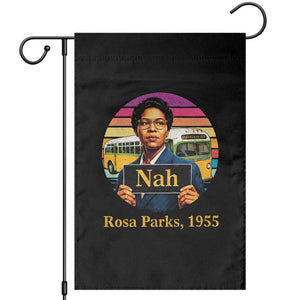 Rosa Parks Quote Garden Flag The Only Tired I Was Was Tired Of Giving In TS12 Black Print Your Wear