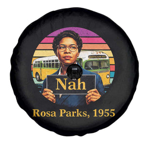 Rosa Parks Quote Spare Tire Cover The Only Tired I Was Was Tired Of Giving In TS12 Print Your Wear