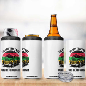 Rosa Parks Tired Of Giving In 4 in 1 Can Cooler Tumbler Civil Bus Protest TS12 Print Your Wear