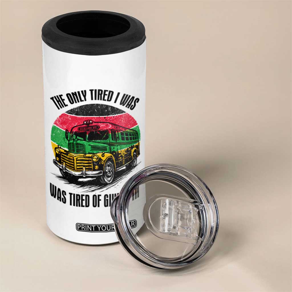 Rosa Parks Tired Of Giving In 4 in 1 Can Cooler Tumbler Civil Bus Protest TS12 Print Your Wear