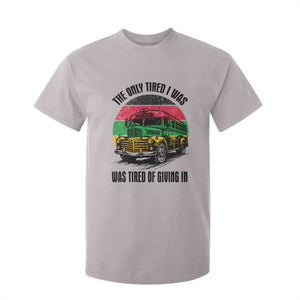 Rosa Parks Tired Of Giving In T Shirt For Kid Civil Bus Protest TS12 Ice Gray Print Your Wear