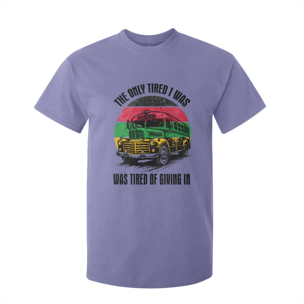 Rosa Parks Tired Of Giving In T Shirt For Kid Civil Bus Protest TS12 Violet Print Your Wear