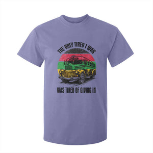 Rosa Parks Tired Of Giving In T Shirt For Kid Civil Bus Protest TS12 Violet Print Your Wear