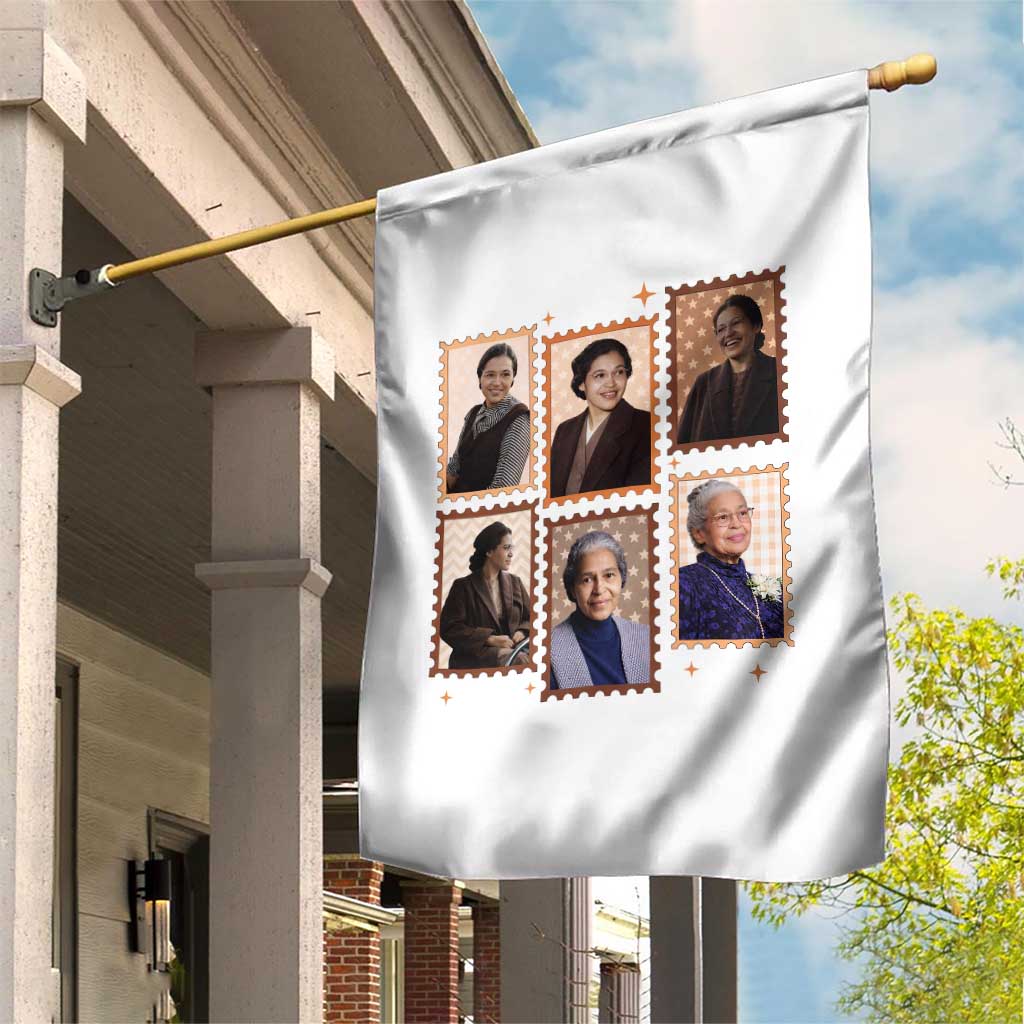 Rosa Parks Garden Flag African American Civil Rights Legacy TS12 Print Your Wear