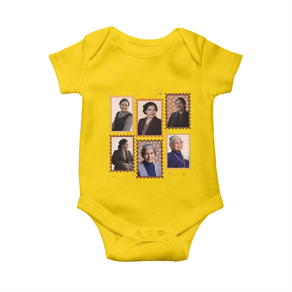 Rosa Parks Baby Onesie African American Civil Rights Legacy TS12 Daisy Print Your Wear