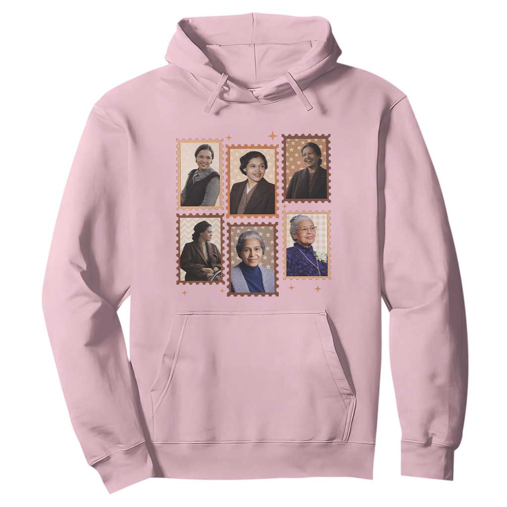 Rosa Parks Hoodie African American Civil Rights Legacy TS12 Light Pink Print Your Wear