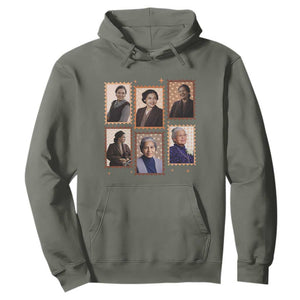 Rosa Parks Hoodie African American Civil Rights Legacy TS12 Military Green Print Your Wear