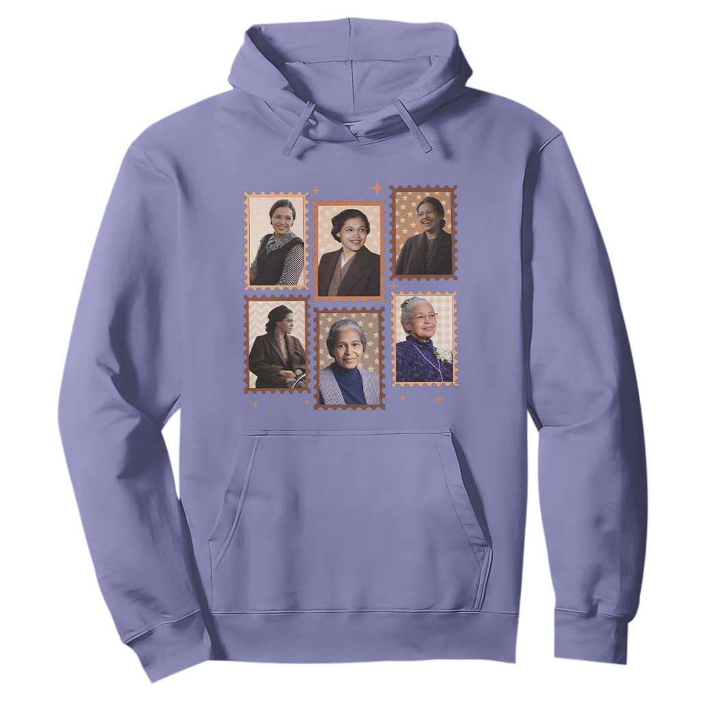 Rosa Parks Hoodie African American Civil Rights Legacy TS12 Violet Print Your Wear