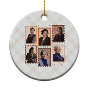 Rosa Parks Ceramic Ornament African American Civil Rights Legacy TS12 1pc Christmas Plaid Print Your Wear