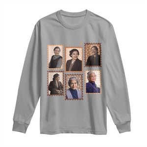 Rosa Parks Long Sleeve Shirt African American Civil Rights Legacy TS12 Sport Gray Print Your Wear