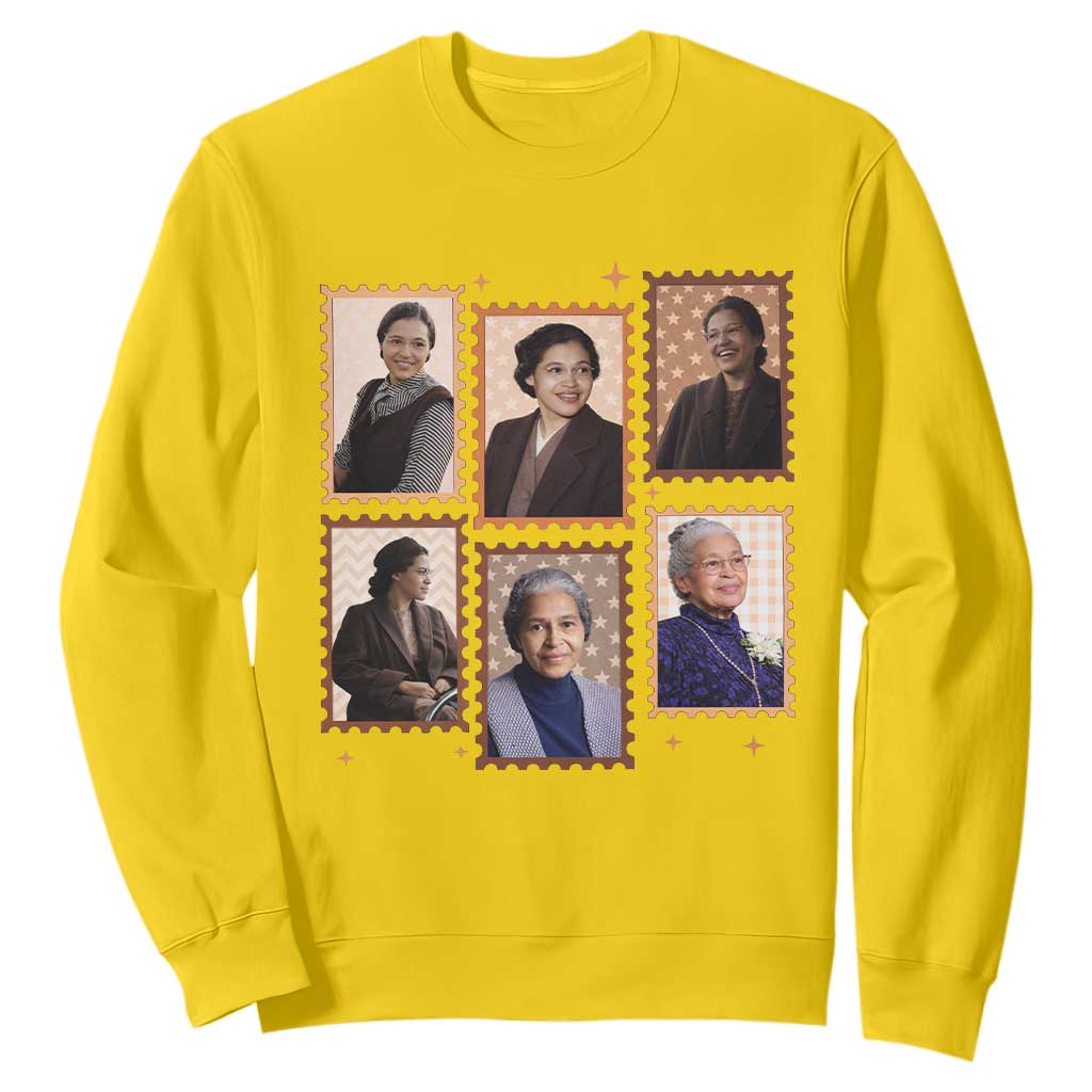 Rosa Parks Sweatshirt African American Civil Rights Legacy TS12 Daisy Print Your Wear