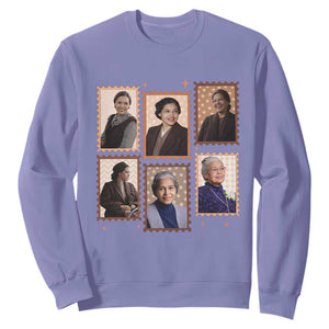 Rosa Parks Sweatshirt African American Civil Rights Legacy TS12 Violet Print Your Wear