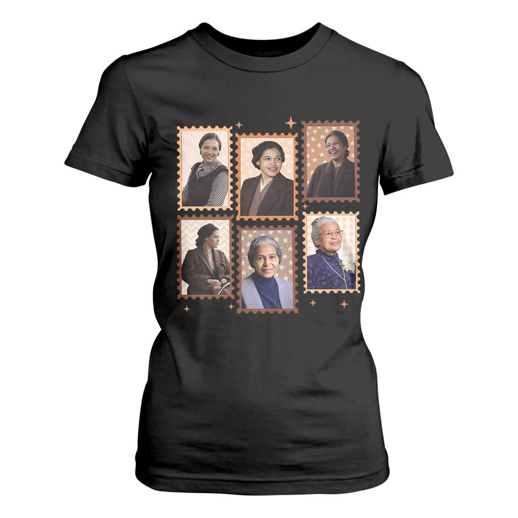 Rosa Parks T Shirt For Women African American Civil Rights Legacy TS12 Black Print Your Wear