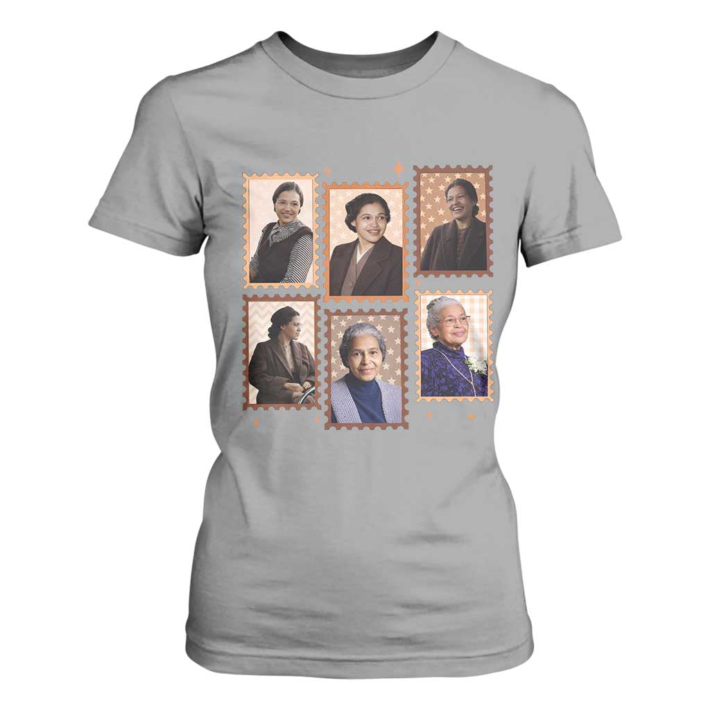 Rosa Parks T Shirt For Women African American Civil Rights Legacy TS12 Sport Gray Print Your Wear