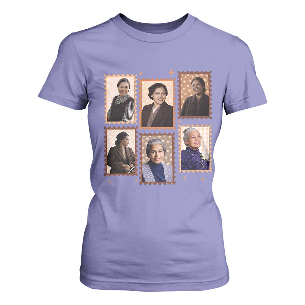 Rosa Parks T Shirt For Women African American Civil Rights Legacy TS12 Violet Print Your Wear