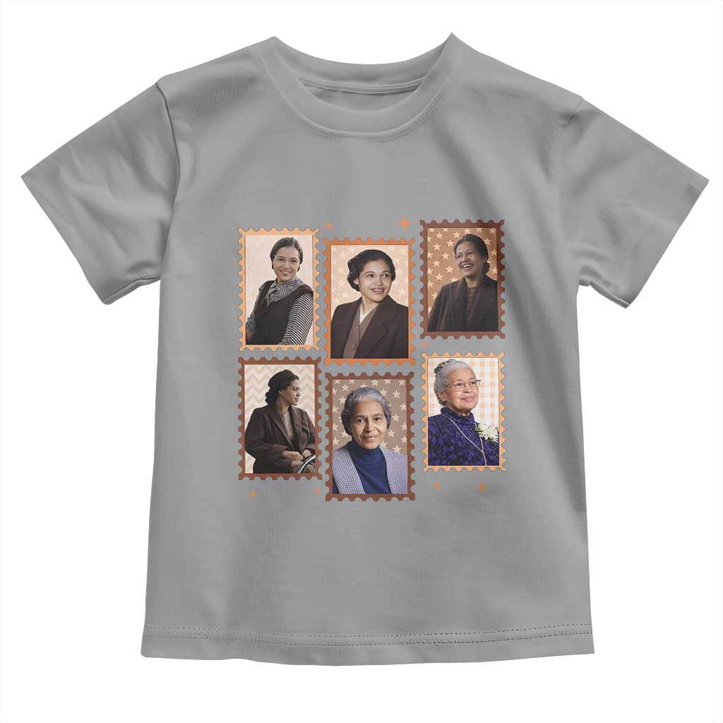 Rosa Parks Toddler T Shirt African American Civil Rights Legacy TS12 Sport Gray Print Your Wear