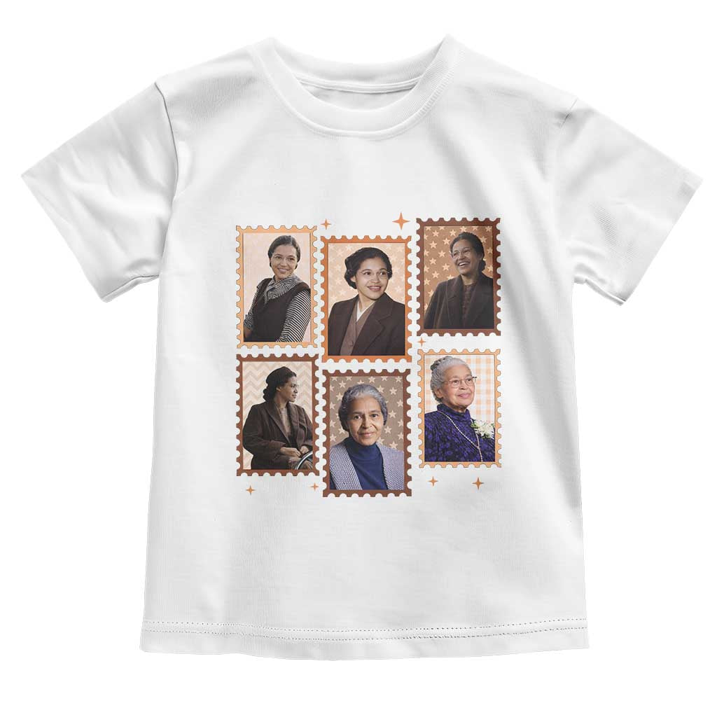 Rosa Parks Toddler T Shirt African American Civil Rights Legacy TS12 White Print Your Wear