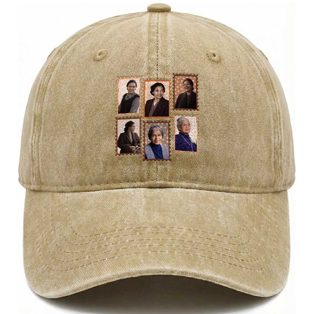 Rosa Parks Washed Cotton Baseball Cap African American Civil Rights Legacy TS12 Print Your Wear