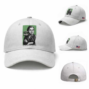 Rosa Parks Quote Baseball Cap Never Be Fearful When It Is Right TS12 Baseball Cap Universal Fit White Print Your Wear