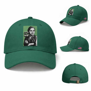 Rosa Parks Quote Baseball Cap Never Be Fearful When It Is Right TS12 Baseball Cap Universal Fit Irish Green Print Your Wear