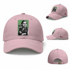 Rosa Parks Quote Baseball Cap Never Be Fearful When It Is Right TS12 Baseball Cap Universal Fit Light Pink Print Your Wear