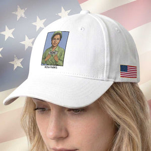 Nope Rosa Parks Baseball Cap Female Empowerment History Gift TS12 Print Your Wear