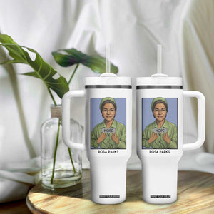 Nope Rosa Parks Tumbler With Handle Female Empowerment History Gift TS12 Print Your Wear