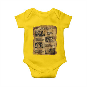 Rosa Parks Quote Baby Onesie Civil Rights History Hero TS12 Daisy Print Your Wear
