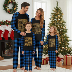 Rosa Parks Quote Plaid Pajama Set Civil Rights History Hero TS12 Blue Plaid Print Your Wear