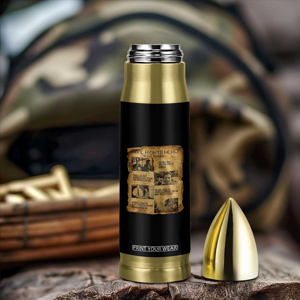 Rosa Parks Quote Bullet Tumbler Civil Rights History Hero TS12 Print Your Wear