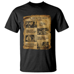 Rosa Parks Quote T Shirt Civil Rights History Hero TS12 Black Print Your Wear
