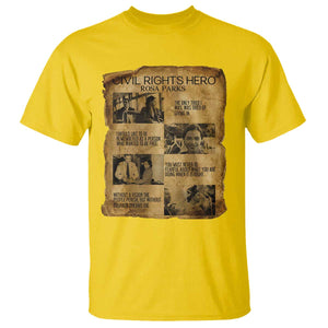 Rosa Parks Quote T Shirt Civil Rights History Hero TS12 Daisy Print Your Wear