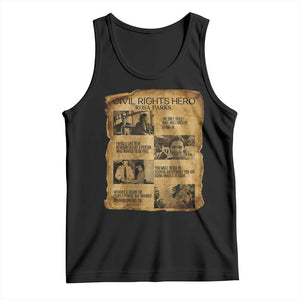 Rosa Parks Quote Tank Top Civil Rights History Hero TS12 Black Print Your Wear