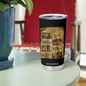 Rosa Parks Quote Tumbler Cup Civil Rights History Hero TS12 Print Your Wear